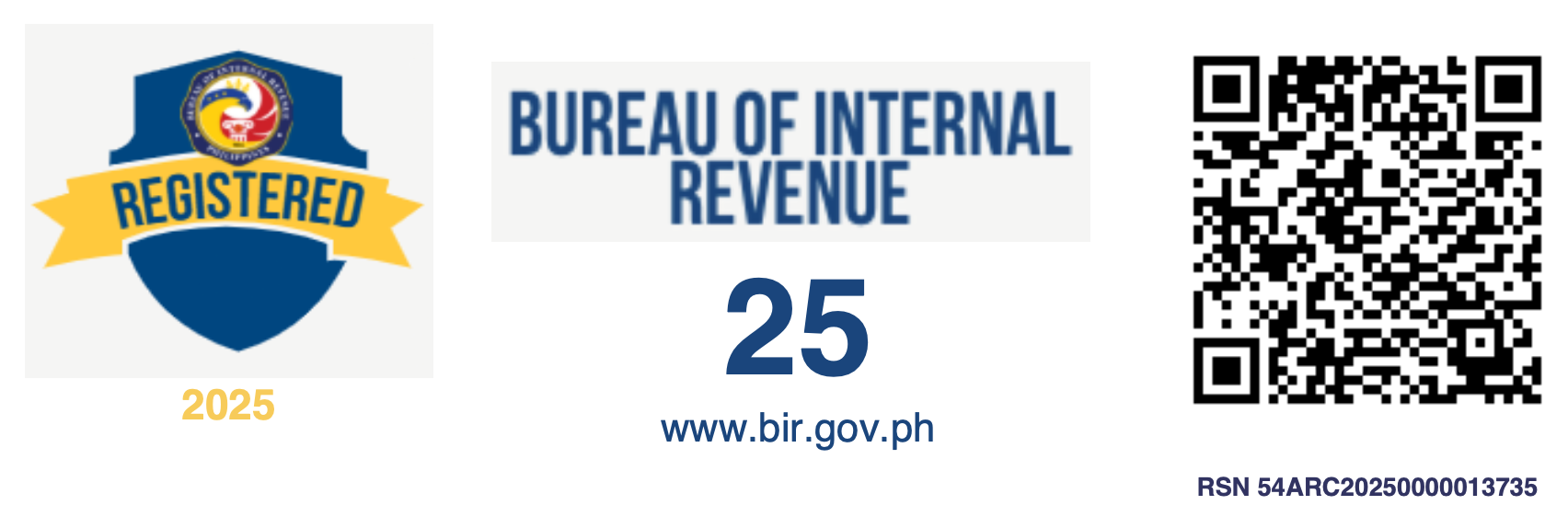 BIR Registration Seal