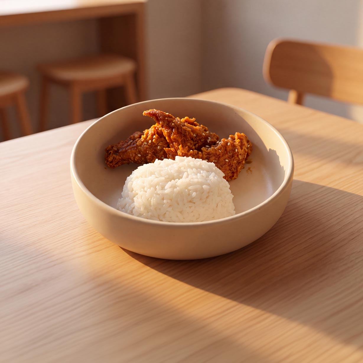 Crispy Honey-Garlic Chicken